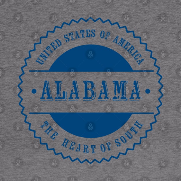 Alabama State T-shirt for patriots by Athenum